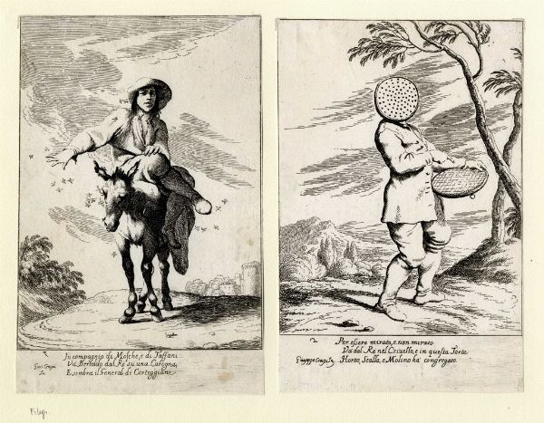 GIUSEPPE MARIA CRESPI (DETTO LO SPAGNOLO) : Bertoldo, Bertoldino e Cacasenno.  - Asta Arte Antica, Moderna e Contemporanea - Associazione Nazionale - Case d'Asta italiane