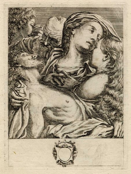 CAMILLO PROCACCINI : La lamentazione.  - Asta Arte Antica, Moderna e Contemporanea - Associazione Nazionale - Case d'Asta italiane