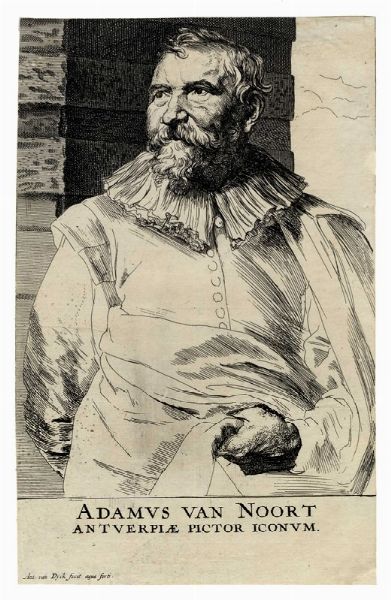 ANTOON VAN DYCK : Adamus van Noort.  - Asta Arte Antica, Moderna e Contemporanea - Associazione Nazionale - Case d'Asta italiane