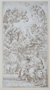 PETRO GIACOMO PALMIERI - Daniele nella fossa dei leoni.