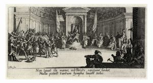 Jacques Callot : La grande passione.  - Asta Arte Antica, Moderna e Contemporanea - Associazione Nazionale - Case d'Asta italiane