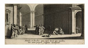 Jacques Callot : La grande passione.  - Asta Arte Antica, Moderna e Contemporanea - Associazione Nazionale - Case d'Asta italiane