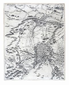 Jacques Callot : Si�ge de la Rochelle.  - Asta Arte Antica, Moderna e Contemporanea - Associazione Nazionale - Case d'Asta italiane