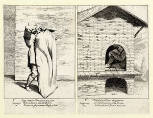 GIUSEPPE MARIA CRESPI (DETTO LO SPAGNOLO) : Bertoldo, Bertoldino e Cacasenno.  - Asta Arte Antica, Moderna e Contemporanea - Associazione Nazionale - Case d'Asta italiane