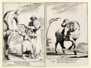 GIUSEPPE MARIA CRESPI (DETTO LO SPAGNOLO) : Bertoldo, Bertoldino e Cacasenno.  - Asta Arte Antica, Moderna e Contemporanea - Associazione Nazionale - Case d'Asta italiane