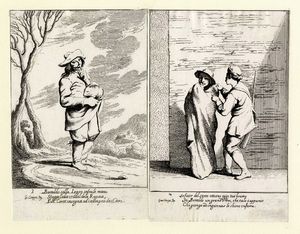 GIUSEPPE MARIA CRESPI (DETTO LO SPAGNOLO) : Bertoldo, Bertoldino e Cacasenno.  - Asta Arte Antica, Moderna e Contemporanea - Associazione Nazionale - Case d'Asta italiane