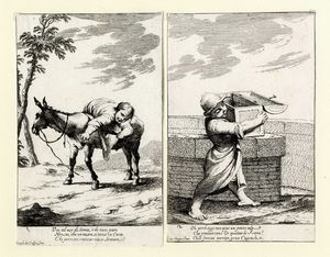 GIUSEPPE MARIA CRESPI (DETTO LO SPAGNOLO) : Bertoldo, Bertoldino e Cacasenno.  - Asta Arte Antica, Moderna e Contemporanea - Associazione Nazionale - Case d'Asta italiane