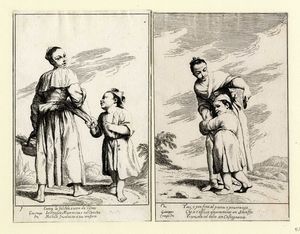 GIUSEPPE MARIA CRESPI (DETTO LO SPAGNOLO) : Bertoldo, Bertoldino e Cacasenno.  - Asta Arte Antica, Moderna e Contemporanea - Associazione Nazionale - Case d'Asta italiane