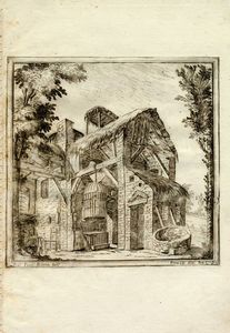 FERDINANDO GALLI BIBIENA : Sette tavole da Disegni delle Scene, che Seruano alle due opere, che si - rappresentano l?anno corente nel Reggio Teatro di - Torino inuenzioni di Ferdinando Bibiena, Architetto e Pitore - del Ser:mo Sig.rr Duca di Parma ...  - Asta Arte Antica, Moderna e Contemporanea - Associazione Nazionale - Case d'Asta italiane