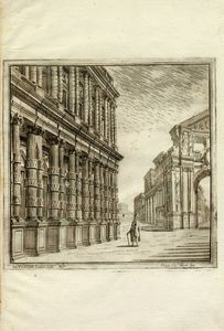FERDINANDO GALLI BIBIENA : Sette tavole da Disegni delle Scene, che Seruano alle due opere, che si - rappresentano l?anno corente nel Reggio Teatro di - Torino inuenzioni di Ferdinando Bibiena, Architetto e Pitore - del Ser:mo Sig.rr Duca di Parma ...  - Asta Arte Antica, Moderna e Contemporanea - Associazione Nazionale - Case d'Asta italiane