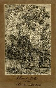 CLAUDE LORRAIN - Le tre capre.