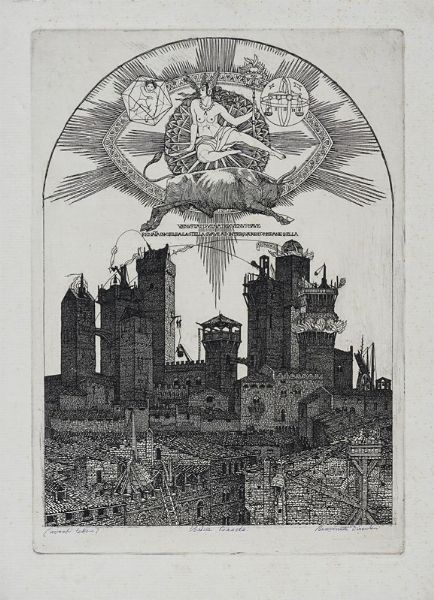 BENVENUTO DISERTORI : La serie dei 3 Pianeti.  - Asta Arte Antica, Moderna e Contemporanea - Associazione Nazionale - Case d'Asta italiane