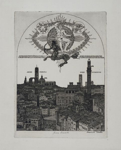 BENVENUTO DISERTORI : La serie dei 3 Pianeti.  - Asta Arte Antica, Moderna e Contemporanea - Associazione Nazionale - Case d'Asta italiane