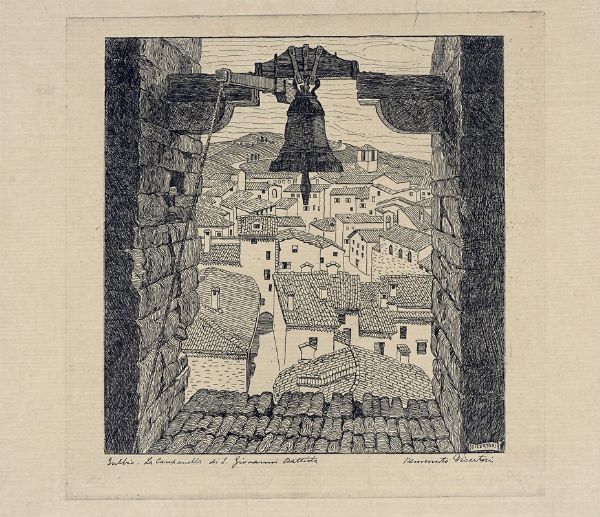 BENVENUTO DISERTORI : Lotto composto di 2 incisioni.  - Asta Arte Antica, Moderna e Contemporanea - Associazione Nazionale - Case d'Asta italiane