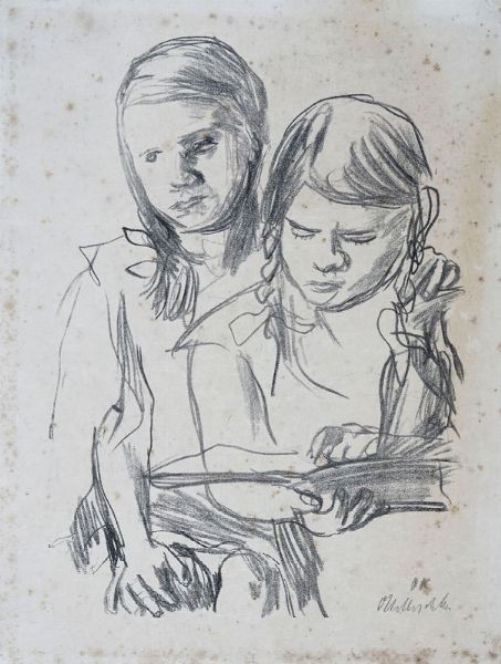 OSKAR KOKOSCHKA : Lotto composto di 11 litografie e 4 documenti manoscritti autografi.  - Asta Arte Antica, Moderna e Contemporanea - Associazione Nazionale - Case d'Asta italiane