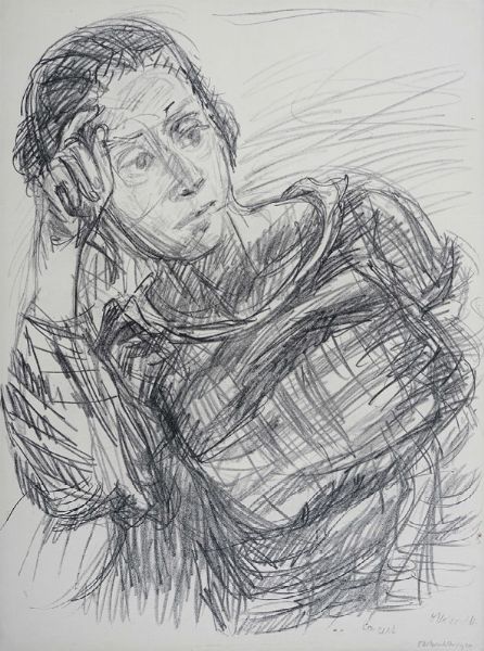 OSKAR KOKOSCHKA : Lotto composto di 11 litografie e 4 documenti manoscritti autografi.  - Asta Arte Antica, Moderna e Contemporanea - Associazione Nazionale - Case d'Asta italiane