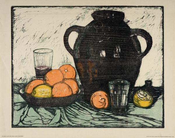 WILHELM LAAGE : Der dunkle Krug.  - Asta Arte Antica, Moderna e Contemporanea - Associazione Nazionale - Case d'Asta italiane