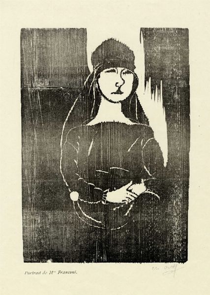 CHANA ORLOFF : Portrait de Madame Franconi.  - Asta Arte Antica, Moderna e Contemporanea - Associazione Nazionale - Case d'Asta italiane