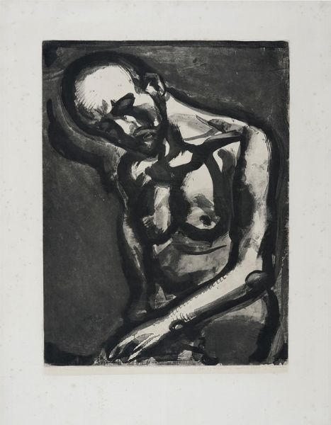 GEORGES ROUAULT : Le dur mtier de vivre.  - Asta Arte Antica, Moderna e Contemporanea - Associazione Nazionale - Case d'Asta italiane
