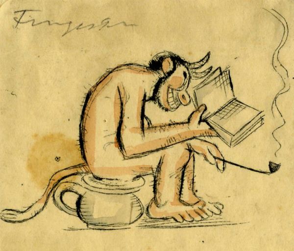 MICHEL FINGESTEN : Lotto composto di 5 ex libris.  - Asta Arte Antica, Moderna e Contemporanea - Associazione Nazionale - Case d'Asta italiane