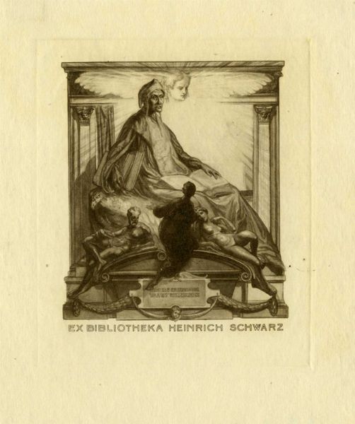 FRANZ VON BAYROS (DETTO CHOISY LE CONIN) : Lotto composto di 36 ex libris.  - Asta Arte Antica, Moderna e Contemporanea - Associazione Nazionale - Case d'Asta italiane