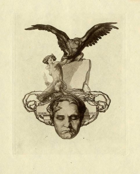 FRANZ VON BAYROS (DETTO CHOISY LE CONIN) : Lotto composto di 36 ex libris.  - Asta Arte Antica, Moderna e Contemporanea - Associazione Nazionale - Case d'Asta italiane