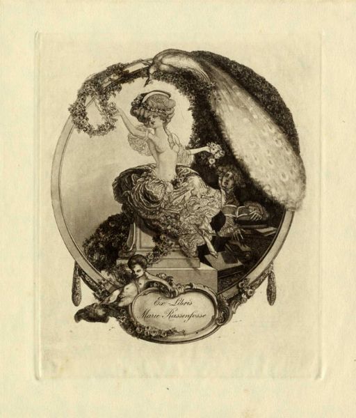 FRANZ VON BAYROS (DETTO CHOISY LE CONIN) : Lotto composto di 36 ex libris.  - Asta Arte Antica, Moderna e Contemporanea - Associazione Nazionale - Case d'Asta italiane