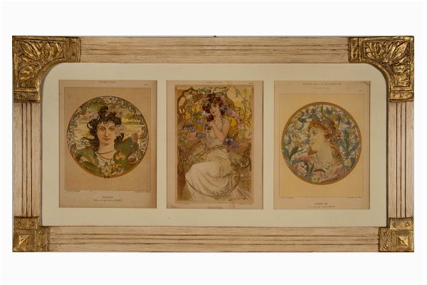 GASTON GRARD : Clmatites.  - Asta Arte Antica, Moderna e Contemporanea - Associazione Nazionale - Case d'Asta italiane