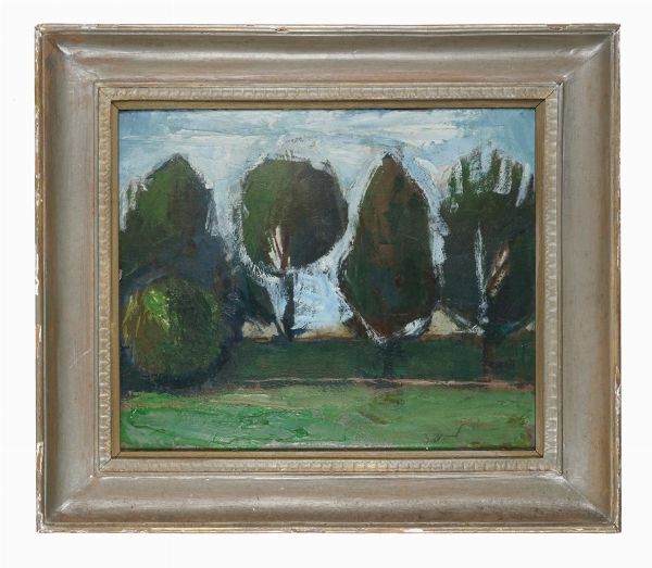 FRITZ ANDINA : Baumgruppe.  - Asta Arte Antica, Moderna e Contemporanea - Associazione Nazionale - Case d'Asta italiane