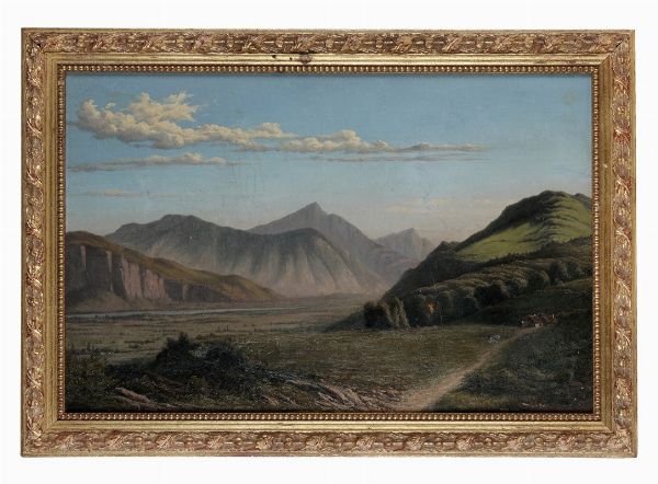 KARL BODMER : Le montagne.  - Asta Arte Antica, Moderna e Contemporanea - Associazione Nazionale - Case d'Asta italiane
