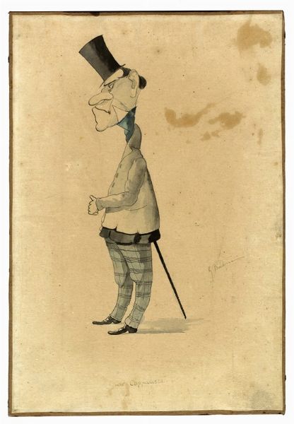 Giovanni Boldini : Giov. Cappanera.  - Asta Arte Antica, Moderna e Contemporanea - Associazione Nazionale - Case d'Asta italiane