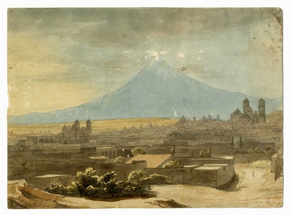 ALBERTO PASINI : Il monte Ararat.  - Asta Arte Antica, Moderna e Contemporanea - Associazione Nazionale - Case d'Asta italiane