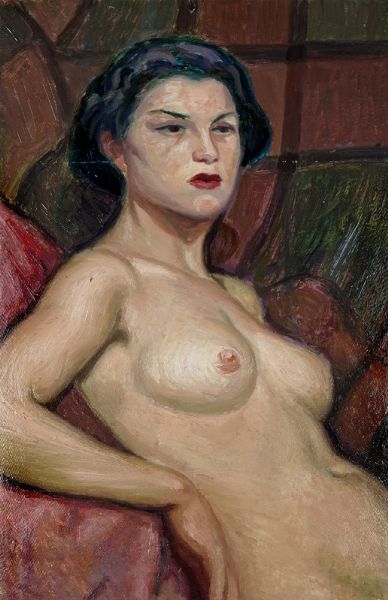 VERA ROCKLINE : Nudo femminile.  - Asta Arte Antica, Moderna e Contemporanea - Associazione Nazionale - Case d'Asta italiane
