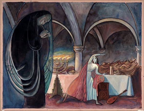 FRANZ WACIK : Senza titolo.  - Asta Arte Antica, Moderna e Contemporanea - Associazione Nazionale - Case d'Asta italiane