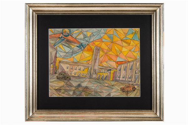 Uberto Bonetti : Aprilia.  - Asta Arte Antica, Moderna e Contemporanea - Associazione Nazionale - Case d'Asta italiane