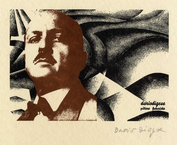 DARIO DI GESE : Filippo Tommaso Marinetti.  - Asta Arte Antica, Moderna e Contemporanea - Associazione Nazionale - Case d'Asta italiane