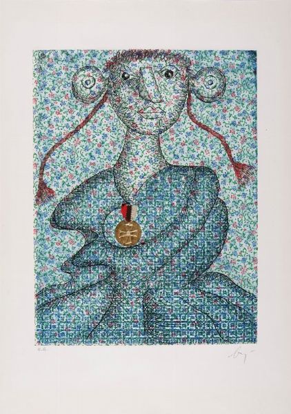 ENRICO BAJ : Generale.  - Asta Arte Antica, Moderna e Contemporanea - Associazione Nazionale - Case d'Asta italiane