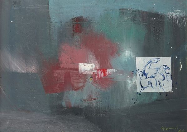 GIANNI CELANO GIANNICI : Senza titolo.  - Asta Arte Antica, Moderna e Contemporanea - Associazione Nazionale - Case d'Asta italiane