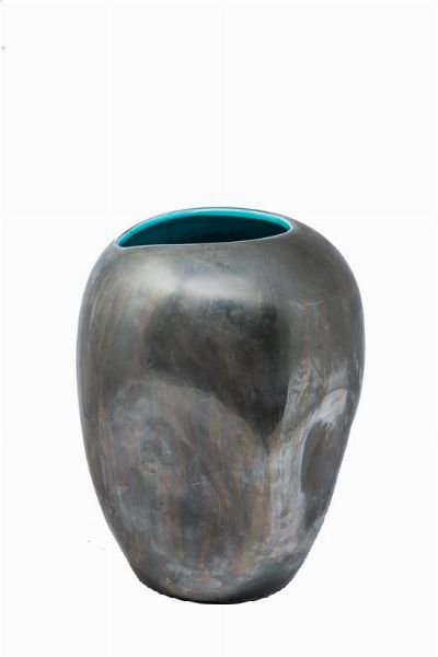 GERRY DE BASTIANO : Cerulean Collapsing Vase.  - Asta Arte Antica, Moderna e Contemporanea - Associazione Nazionale - Case d'Asta italiane