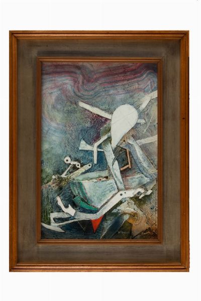 LUCIO DEL PEZZO : Meccano.  - Asta Arte Antica, Moderna e Contemporanea - Associazione Nazionale - Case d'Asta italiane