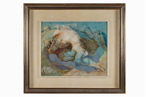 LINO DINETTO : Dove l'onda muore.  - Asta Arte Antica, Moderna e Contemporanea - Associazione Nazionale - Case d'Asta italiane