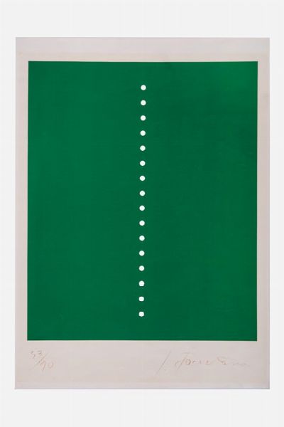 LUCIO FONTANA : Concetto spaziale.  - Asta Arte Antica, Moderna e Contemporanea - Associazione Nazionale - Case d'Asta italiane