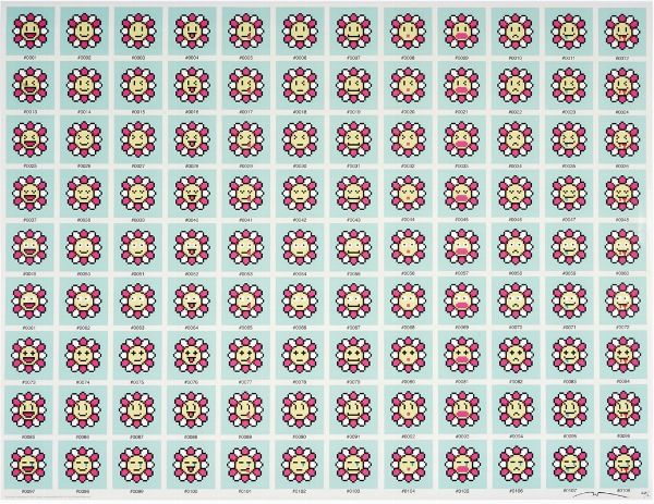 TAKASHI MURAKAMI : 108 Earthly Temptations.  - Asta Arte Antica, Moderna e Contemporanea - Associazione Nazionale - Case d'Asta italiane