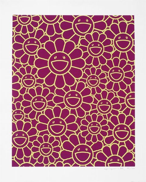 TAKASHI MURAKAMI : December Remembrance.  - Asta Arte Antica, Moderna e Contemporanea - Associazione Nazionale - Case d'Asta italiane