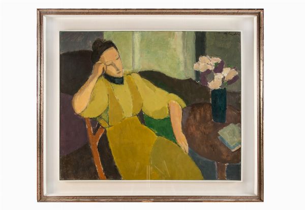 Aldo Salvadori : Pensieri.  - Asta Arte Antica, Moderna e Contemporanea - Associazione Nazionale - Case d'Asta italiane