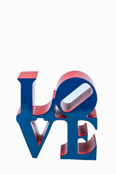 Love (Blue and Red).  - Asta Arte Antica, Moderna e Contemporanea - Associazione Nazionale - Case d'Asta italiane