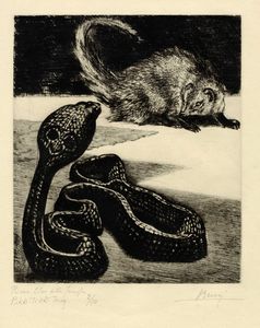 Anselmo Bucci : Il libro della Giungla. Lotto composto di 8 incisioni.  - Asta Arte Antica, Moderna e Contemporanea - Associazione Nazionale - Case d'Asta italiane