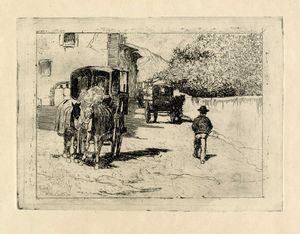 Giovanni Fattori - La diligenza.