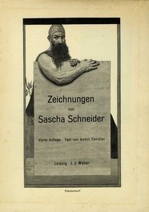 SASCHA SCHNEIDER : Zeichnungen von Sascha Schneider.  - Asta Arte Antica, Moderna e Contemporanea - Associazione Nazionale - Case d'Asta italiane
