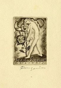 MICHEL FINGESTEN : Lotto composto di 4 ex libris.  - Asta Arte Antica, Moderna e Contemporanea - Associazione Nazionale - Case d'Asta italiane